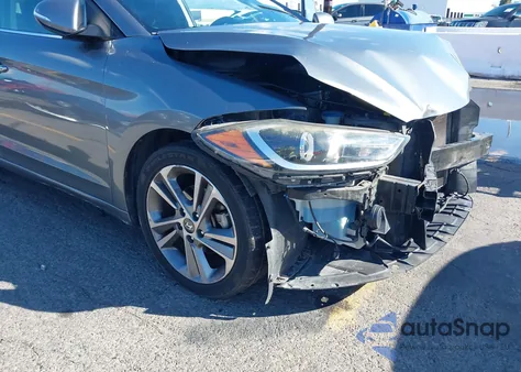 2017 Hyundai Elantra Limited from USA, damaged, VIN KMHD84LF2HU194046